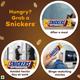 Snickers Butterscotch Chocolate Bar 40 gm - Nutritional Bars