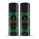 French Essence Deodorant Body Spray - Recharge - Pack of 2 x 200 ml - Perfumes (Edt/Edp)