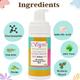 Vigini Natural Actives Foaming Face Toning Cleanser 150 ml + Acne Control Mask - Marine Algae 50 gm - Face Wash & Cleansers