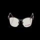 Vision Express 48944 Purple Oval Eyeglasses (Including Anti-Reflective Coating Lens) 1's - Wearables Eye Glasses