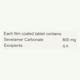 RENECAR 800 Tablet 10's - Kidney Disease/Stones-Oth