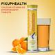 FixUpHealth Calcium and Vitamin D3 Effervescent Tablet - Orange Flavour 20s & FixUpHealth Glutathione Effervescent Tablet - Strawberry Flavour 15s 1's - Calcium And Minerals
