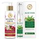 Mom & World Red Onion Hair Oil 200 ml + Aloe Vera Under Eye Roll On Cream 15 ml - Hair Oils