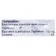 CEPHAXIN DT 125 Tablet 10's - Bacterial Infections-Cep