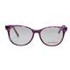 Vision Express 31815 Purple Oval Eyeglasses (Including UV Blue Lens) 1's - Wearables Eye Glasses