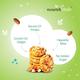 NourishVitals Sugar Free Almond Cookies 120 gm - Nutritional Bars