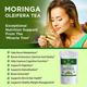 Organic Veda Premium Moringa Leaf Tea Bags 60's - Teas