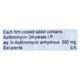 A 24 500mg Tablet 5'S - Bacterial Infections-Mac