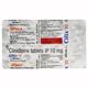 CILIX 10 Tablet 15's - Hypertension-Cal