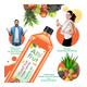 Axiom Alofrut Aloevera Pulp & Juice + Mixed Fruit Juice 300 ml - Ayurvedic Juices