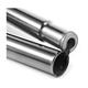 MCP Folding Walking Stick - Silver - Wheelchairs & Walking Sticks