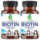 Mint Veda Biotin 10000 mcg Veg Capsule (Pack of 2 x 90's) - Hair & Skin
