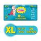 Super Cute's WonderThinz Pull-up Diaper - (XL) (12 - 17 kg) (Pack of 2 x 25's) - Diapers & Wipes