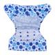 Bumberry Reusable Diaper Cover with 1 Wet Free Insert - Blue Dots - Diapers & Wipes