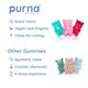Purna Gummies Kids Multivitamin Gummies for Growth, Immunity and Health 30's - Multi-Vitamins
