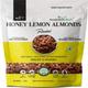 NourishVitals Honey Lemon Almonds Roasted Snacks 200 gm - Nutritional Bars