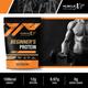 MuscleXP Beginner's Whey Protein Powder - Chocolate Fudge 1 kg - Whey Proteins
