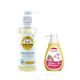 Tiffy & Toffee Non-Alcoholic Hand Sanitizer - Lemon 500 ml + Baby Laundry Detergent 200 ml - Baby Skin Care