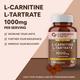 CF Carni-Von L-Carnitine L-Tartrate 1000 mg Veg Capsule 120's - Amino Acids