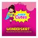 Super Cute's WonderSkirt Pull-up Skirt Diaper - (XL) (12 - 17 kg) (Pack of 5 x 5's) - Diapers & Wipes