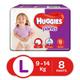 Huggies Wonder Pants Diapers (L) 8's - Diapers & Wipes