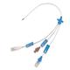 Polymed Triple Lumen Central Venous Catheter Kit (15295) (7FR x 6 inch) - Catheters & Tubes