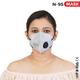 Shield Xtra N95 Anti Pollution Face Mask with Valve - Ear Loop 15's - Face Mask