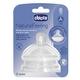 Chicco Natural Feeling 6M+ Teat 2's - Feeding & Nursing