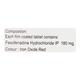 FFD 180 Tablet 10's - Allergies-Ant