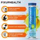 FixUpHealth Electrolytes Effervescent Tablet - Lemon Flavour (Pack of 2 x 20s) 1's - General Health
