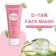 Health Veda D Tan Face Wash - Aloe Vera Extract + Vitamin E 100 ml - Face Washes