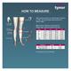 Tynor D.V.T Stocking Knee High (Pair) (S) (I 66) - Knee/Leg Supports