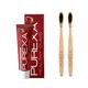 Purexa Oral Care Combo (Herbal Toothpaste 100 gm + Bamboo Toothbrush - Charcoal 2's) - Toothpaste