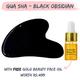 Natural Vibes Gua Sha Stone with Free Ayurvedic Beauty Oil 3 ml - Massagers