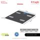 Eagle Digital Weighing Scale Color Changing Smart (EEF-2001A) - Black - Health Monitoring Devices