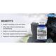 Bionova Activated Charcoal 400 mg Capsule 90's - Multi-Vitamins