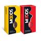 Moods Dotted Condoms Combo - Choco + Strawberry (Pack of 12's Each) - Plain/Flavoured Condoms