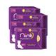 Niine Dry Comfort Sanitary Napkin with Biodegradable Disposable Bags - Ultra Thin XL+ (Pack of 4 x 6's) - Sanitary Napkins