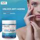 Inlife Hydrolyzed Fish Collagen Powder - Strawberry Lemon 200 g - Hair & Skin