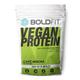 Boldfit Vegan Protein Powder - Cafe Mocha Flavour 1 kg - Protein Drink