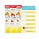 Pigeon Children Toothpaste Combo (Strawberry 1's + Orange 2's) 45 gm - Baby Oral Care