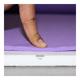 MuscleXP Designer Yoga Mat with Cover Bag - Purple 1's - Workout Essentials