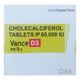 VANCE D3 Tablet 4's - Supplements-Vit