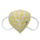 Venus V-Shwas FFP2 Regular Face Mask - Yellow Strip (Pack of 6) - Face Mask