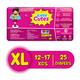 Super Cute's WonderSkirt Pull-up Skirt Diaper - (XL) (12 - 17 kg) (Pack of 5 x 5's) - Diapers & Wipes