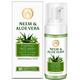 Mom & World Foaming Face Wash - Neem and Aloe Vera 120 ml - Face Wash & Cleansers