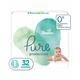 Pampers Pure Protection Diaper Pants - Size 1 (3-6 kg) 32's - Diapers & Wipes