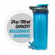 MuscleXP FIT XP Gym Shaker - Blue 700 ml - Workout Essentials