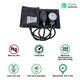 Sahyog Wellness Manual Aneroid Sphygmomanometer Blood Pressure Monitor - Black 1's - Blood Pressure Monitors