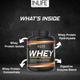 INLIFE Whey Protein Powder - Vanilla Flavour 2 kg - Whey Proteins